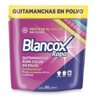 Makro Quitamanchas en polvo blancox ropa color 400g oferta