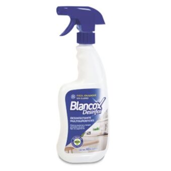 Makro Limpiador desinfex blancox antibacterial multisuperficie pistola 500ml oferta