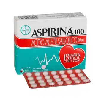 Farmacia San Jorge Aspirina 100 mg blister por 28 tabletas oferta