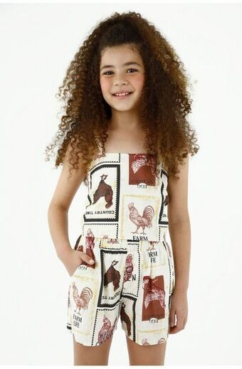 Tennis Camisa para niña de tiras estampada oferta