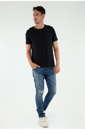 Tennis Camiseta negra para hombre oferta