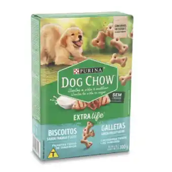Makro Galletas dog chow cachorro 300g oferta
