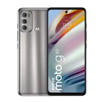 Celular motorola moto g60 128 gb plata