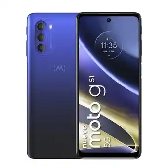 Éxito Celular motorola moto g51 128 gb azul invierno oferta