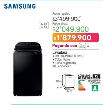 Jumbo Lavadora samsung oferta