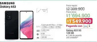 Jumbo Galaxy a53 5g 128 gb oferta