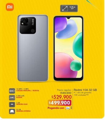 Metro Redmi 10a 32gb oferta