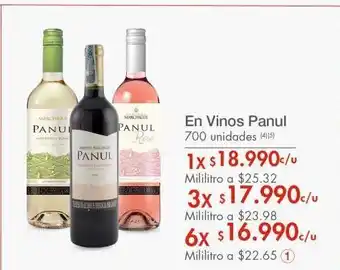 Metro En vino panul oferta