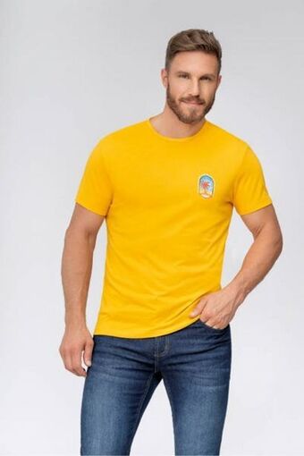 Carmel Camiseta manga corta amarillo oferta