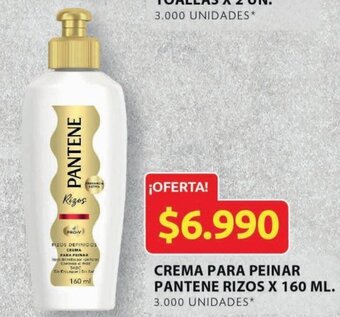 Ara Crema para Peinar Pantene Rizos x 160 ml oferta