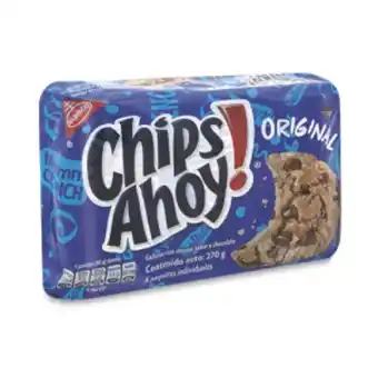 Makro Galleta chips ahoy original 270g en 6u oferta