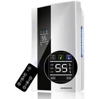 Linio Deshumidificador portátil para el hogar, 2,2 l, silencioso, secador de humedad, purificador de aire oferta