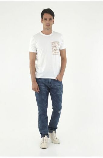 Tennis Jean para hombre tennis, jeans classic plano cintura con pretina oferta