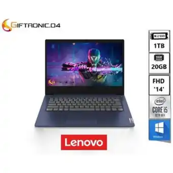 Linio Computador lenovo intel core i5-10210u ram 20 gb 1tb ssd oferta