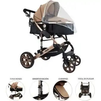 Linio Coche bebe frezzio priori moises beige oferta