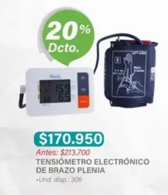 Locatel Tensiometro Electronico de Brazo Plenia oferta