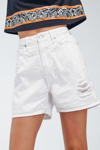 Koaj Short denim tiro alto oferta