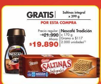 Nescafé tradición x 170 g