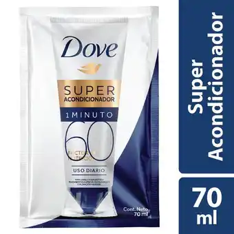 Makro Acondicionador sachet dove 1 min 70ml oferta