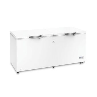 Makro Congelador electrolux horizontal blanco 708l oferta