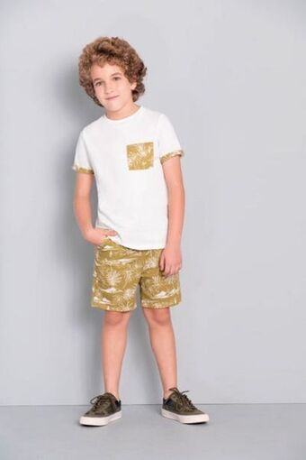 Carmel Conjunto x 2 camiseta - bermuda multicolor oferta