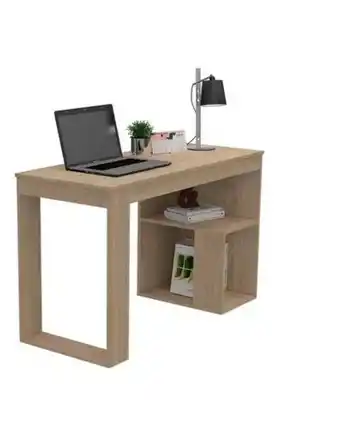 Flamingo Escritorio aurora, beige, con dos entrepaños oferta