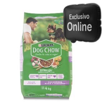 Makro Dog chow cachorro razas pequeñas 4kg oferta