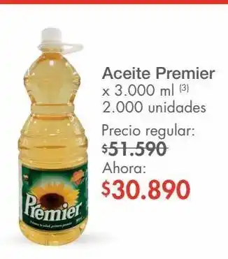 Metro Aceite premier x 3000ml oferta