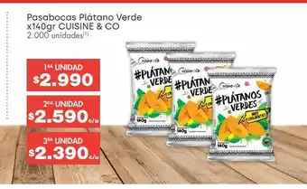 Metro Pasabocas cuisine & co x 140g oferta