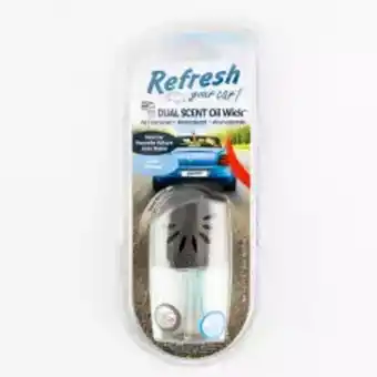 Ambientador refresh e30.5356680.50.5 dual vent wick new car cool/breeze 8ml