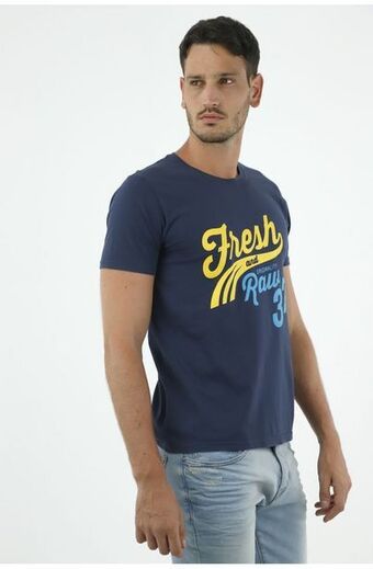 Tennis Camiseta azul para hombre oferta