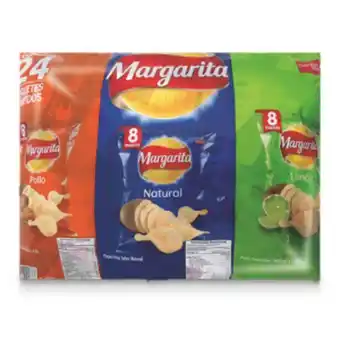 Makro Papas margarita surtidas 25gx24u oferta