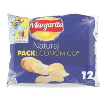 Makro Papas margarita natural 25gx12u oferta