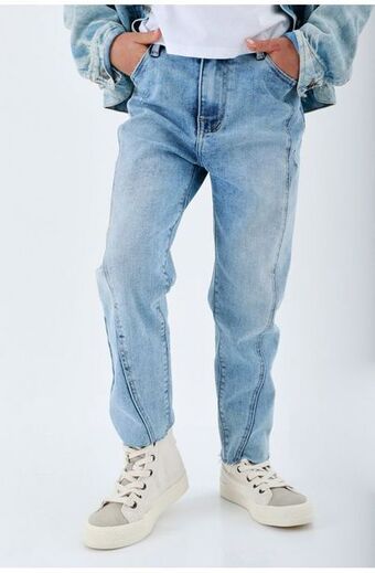 Tennis Jean azul para niña oferta