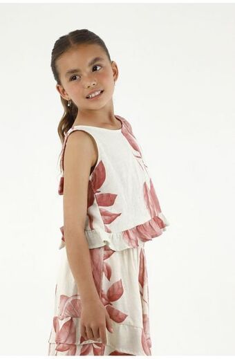 Tennis Camisa estampada para niña oferta
