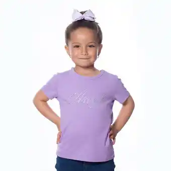 Los Tres Elefantes Camiseta lila niña oferta