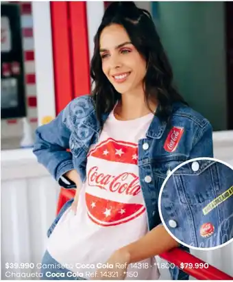 Éxito Camiseta Coca Cola oferta