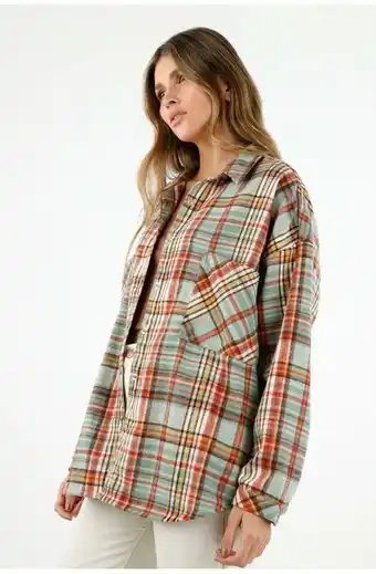 Tennis Chaqueta de cuadros verde para mujer oferta