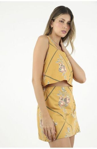Tennis Camisa amarilla para mujer oferta