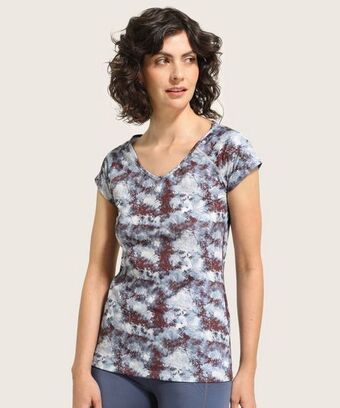 Pat Primo Camiseta para mujer, cuello en v, manga corta, estampada oferta