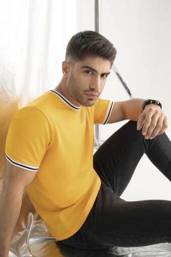 Carmel Camiseta manga corta amarillo oferta