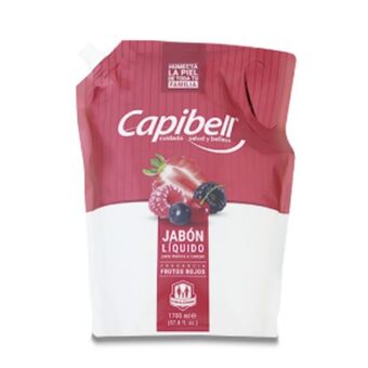 Makro Jabon liquido capibell frutos rojos 1700ml oferta