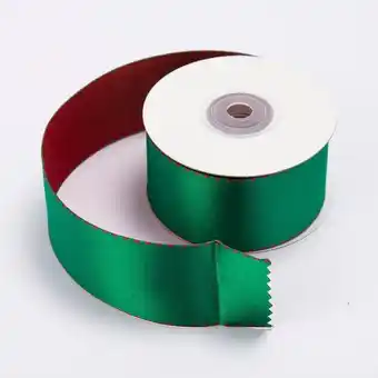 Panamericana Cinta de poliéster, 3.8 cm x 9 m, doble faz, verde y roja oferta