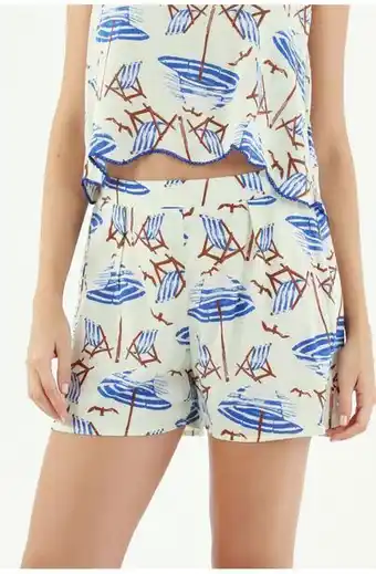 Tennis Bermuda estampada para mujer oferta
