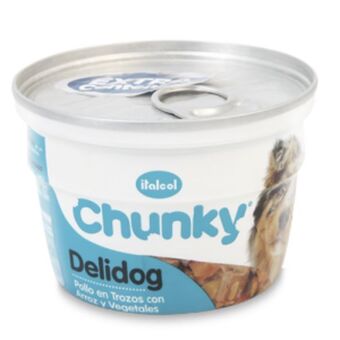 Makro Delidog chunky pollo arroz y vegetales 156g oferta