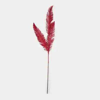 Panamericana Rama de espiga color rojo cereza de 90 cm oferta