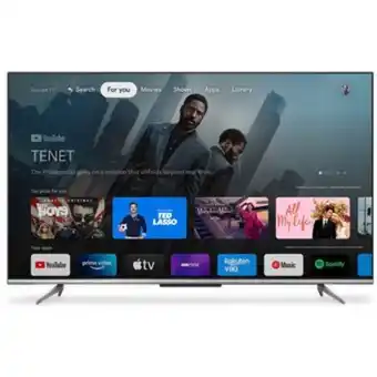 Linio Televisor tcl 50 pulgadas 50p725 4k-uhd led plano smart tv android oferta