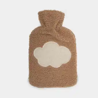 Panamericana Bolsa para agua caliente de 2 litros con funda café, diseño nube oferta