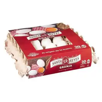 Carulla Huevo blanco aa 30 und santa reyes 30 und oferta
