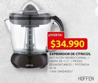 Ara Hoffen Exprimidor de citricos oferta